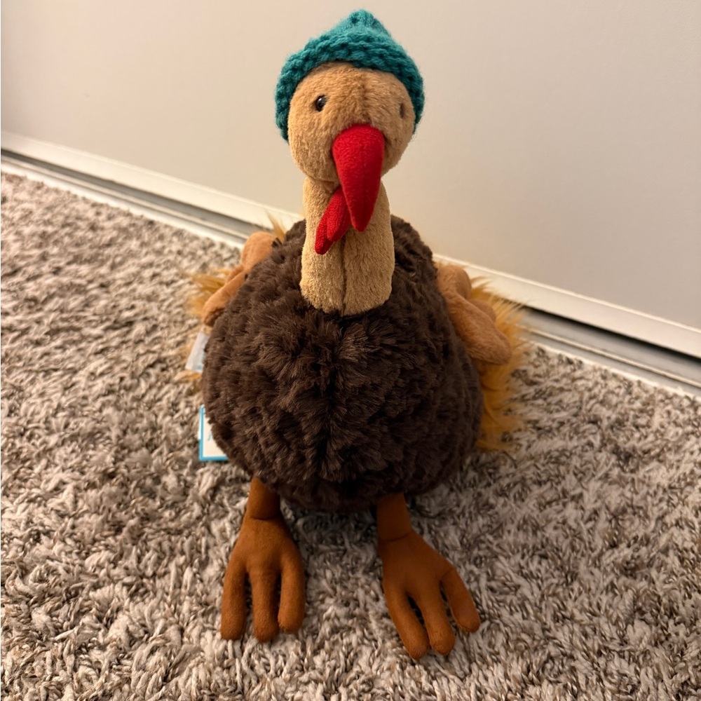 Brand New Jellycat Theo Turkey - Picture 2 of 5